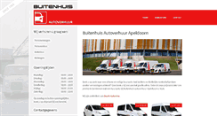 Desktop Screenshot of buitenhuisverhuur.nl
